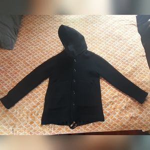 Esemplare- Italian Knit Wool Fishtail Parka